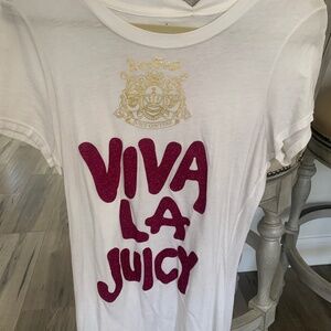 New Juicy Couture Viva LA Juicy sparkle vintage size XL